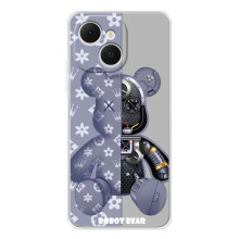 Круті Чохли Луі Віттон для TECNO Spark 40C (AlphaPrint) (Робот Медведик)