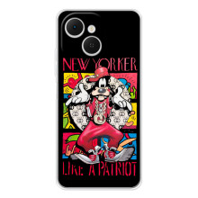 Популярные Чехлы с картинками для Телефон можно записать как: ТЕКНО Спарк 40С. – Мультяшный Волк