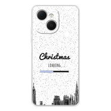 Рождественские, Праздничные Чехлы для Телефон можно записать как: ТЕКНО Спарк 40С. (Рождество загружается)