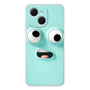 Чохли (ТПУ) (смішні стікери) для TECNO Spark 40C – мордочка