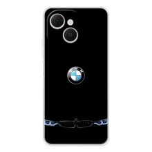 Силіконовий бампер з картинкою машини на TECNO Spark 40C – Чорний BMW