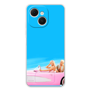 Силіконовый Чохол Барбі фільм на TECNO Spark 40C (Барбі і Кен)
