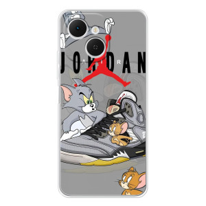 Силіконовый Чохол Nike Air Jordan на ТЕКНО Спарк 40С – Air Jordan