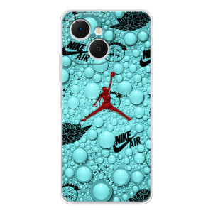 Силіконовый Чохол Nike Air Jordan на ТЕКНО Спарк 40С – Джордан Найк