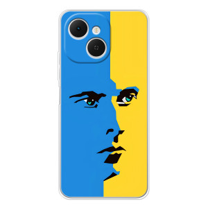 Украинские Чехлы для TECNO Spark 40C с картинкой УПА (AlphaPrint)