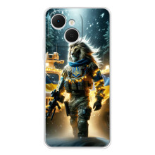 Украинские, патриотические Чехлы для Телефон можно записать как: ТЕКНО Спарк 40С. (ЛЕВ ЗСУ)