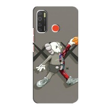Чохли для TECNO Spark 5 Pro - Bearbrick Louis Vuitton (PREMIUMPrint) (Беарбрік Джордан)