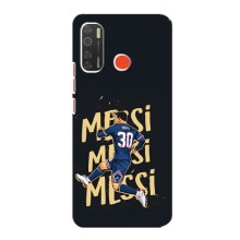 Чехлы для TECNO Spark 5 Pro (Leo чемпион) (AlphaPrint) (Messi ПСЖ)