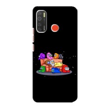 Чехол Амонг Ас для TECNO Spark 5 Pro (AlphaPrint) (Амонг-ас)