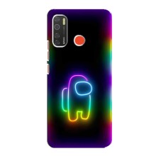 Чехол Амонг Ас для TECNO Spark 5 Pro (AlphaPrint) (Яркий скин)