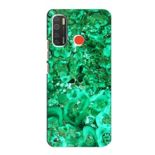 Мраморный чехол на TECNO Spark 5 Pro (VPrint) (Салатный Мрамор)