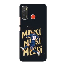 Чохли для TECNO Spark 5 (Leo чемпіон) (AlphaPrint) (Messi ПСЖ)