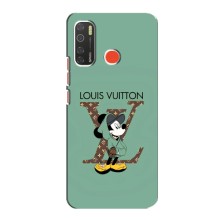 Чехлы Луи Витон для TECNO Spark 5 (AlphaPrint - LOUIS VUITTON) (Микки Маус LV)