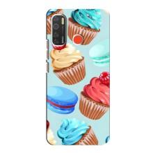 Чехлы с Фруктами для TECNO Spark 5 (VPrint) (Кексики)