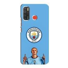 Чехлы с футболистом Ерлинг Холанд для TECNO Spark 5 (AlphaPrint) (Холанд Манчестер Сити)