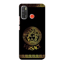 Чехлы VERSACE для Техно Спарк 5 (PREMIUMPrint) (Logo Versace)