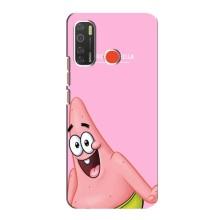 Чохол Губка Боб для ТЕКНО Спарк 5 – Персонаж Патрік