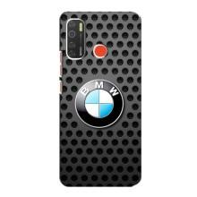 Чехол для Техно Спарк 5 - с принтом БМВ (AlphaPrint) (Знак БМВ)