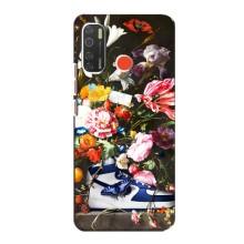 Чехол для TECNO Spark 5 - с принтом Найк (AlphaPrint) (Стиль Найк)