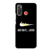 Чехол с Симпсонами для TECNO Spark 5 (VPrint) (Гомер Later)