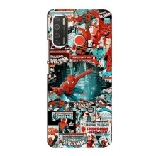 Чехол Супергерой Человека Паука на TECNO Spark 5 (Комиксы Человек Паук)