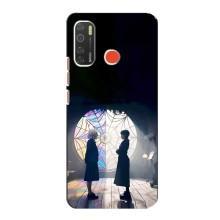 Чехлы Венсдей на TECNO Spark 5 Уэнсдей (AlphaPrint) (Уэнздей и Инид)