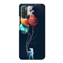 Космические Чехлы для Техно Спарк 5 (VPrint) (Планеты шарики)