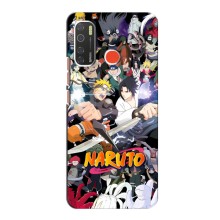 Купить Чехлы на телефон с принтом Anime для Техно Спарк 5 (Наруто постер)