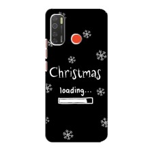 Рождественские, Праздничные Чехлы для Техно Спарк 5 (Christmas loading)