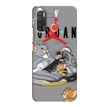 Силиконовый Чехол Nike Air Jordan на Техно Спарк 5 – Air Jordan