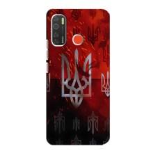 Украинские Чехлы для TECNO Spark 5 с картинкой УПА (AlphaPrint) (ГЕРБ УПА)