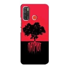 Украинские Чехлы для TECNO Spark 5 с картинкой УПА (AlphaPrint) (Патриот)