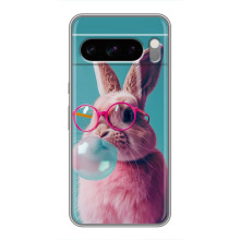 Чехол с принтом стильные животные для  adaptive наРусские Буквы цифровий 
 – Кролик в очках