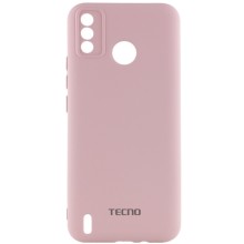 Чехол Silicone Cover My Color Full Camera (A) для TECNO Spark 6 Go – Розовый