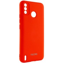 Чохол Silicone Cover My Color Full Camera (A) для TECNO Spark 6 Go – Червоний