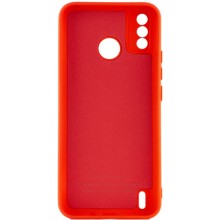 Чохол Silicone Cover My Color Full Camera (A) для TECNO Spark 6 Go – Червоний