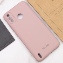 Чохол Silicone Cover My Color Full Camera (A) для TECNO Spark 6 Go – Рожевий