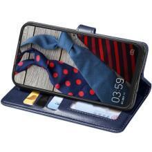 Шкіряний чохол-книжка GETMAN Gallant (PU) для TECNO Spark 6 Go – Синій