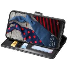 Шкіряний чохол-книжка GETMAN Gallant (PU) для TECNO Spark 6 Go – Чорний