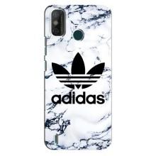 Чехлы Адидас для TECNO Spark 6 GO (KE5) (AlphaPrint) (Адидас на мраморе)
