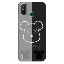 Чехлы для TECNO Spark 6 GO (KE5) - Bearbrick Louis Vuitton (PREMIUMPrint) – БеарБрик глаза