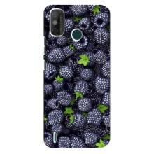 Чехлы с Фруктами для TECNO Spark 6 GO (KE5) (VPrint) (Ежевика)