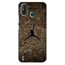 Чехлы для TECNO Spark 6 GO (KE5) - с картинкой JORDAN (AlphaPrint) (Logo Jordan)