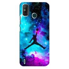 Чехлы для TECNO Spark 6 GO (KE5) - с картинкой JORDAN (AlphaPrint) (Яркий Джордан)