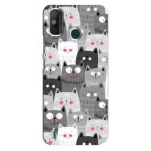 Чохли з Котиками для TECNO Spark 6 GO (KE5) (VPrint) (Мальовані котики)