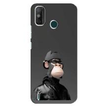 Чехлы с Обезьянами NFT для TECNO Spark 6 GO (KE5) (AlphaPrint) (стильная обезьяна NFT)