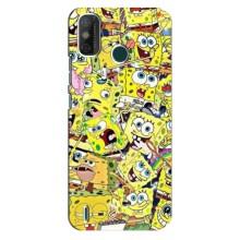 Чохол Губка Боб для ТЕКНО Spark 6 GO (KE5) – Емоції Спан Боба