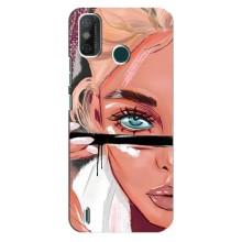 Чехол с печатью для TECNO Spark 6 GO (KE5) - (Мода) (AlphaPrint)