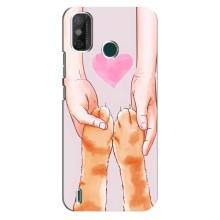 Чохол на ТЕКНО Spark 6 GO (KE5) з Котиками (VPrint) (Любовь до котиків)