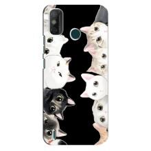 Чохол на ТЕКНО Spark 6 GO (KE5) з Котиками (VPrint) (Погляд котиків)